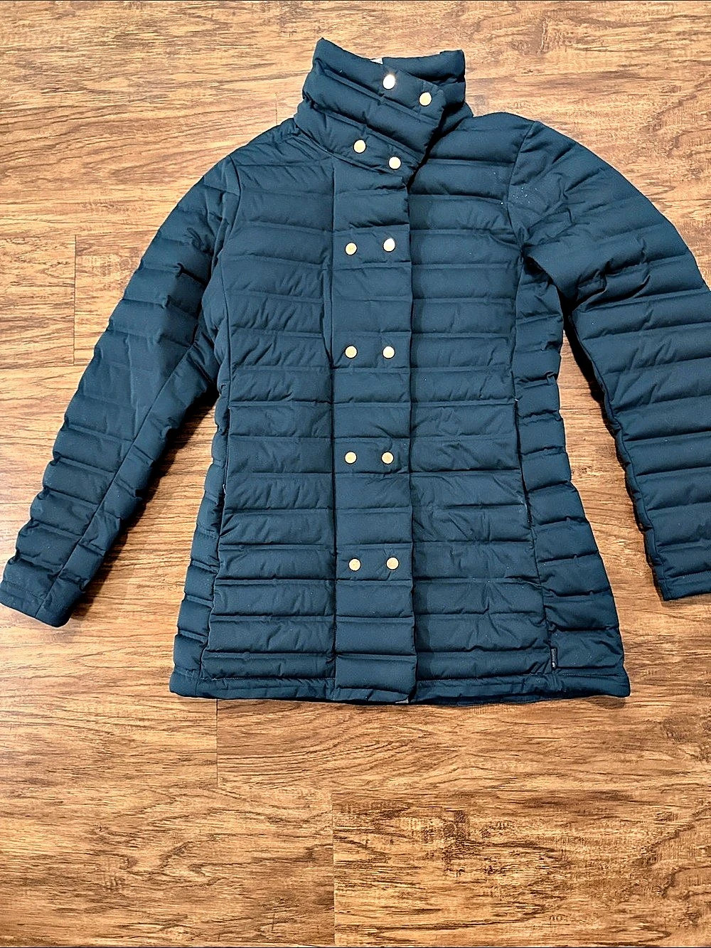 Mountain Hardwear Stretchdown Light Snap Jacket Blue Medium